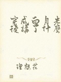 穿成白月光替身后讲了什么