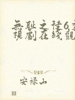 无耻之徒6季电视剧在线观看免费高清