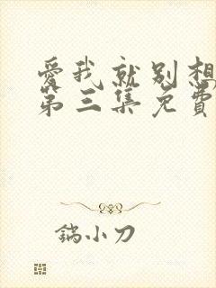 爱我就别想太多第三集免费观看