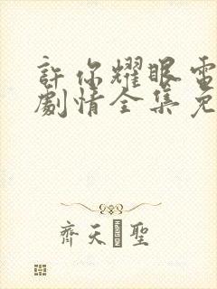 许你耀眼电视剧剧情全集免费观看