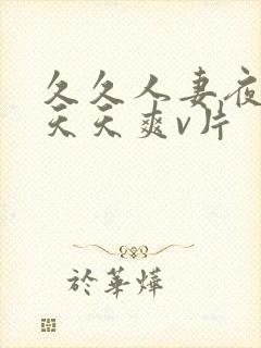 久久人妻夜夜做天天爽v片