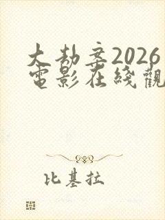 大劫案2026电影在线观看完整版高清