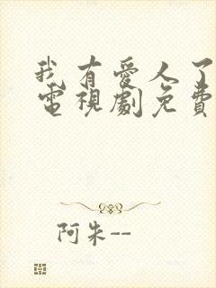 我有爱人了韩剧电视剧免费观看全集国语版