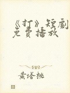 《打》短剧全集免费播放