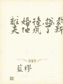 离婚后,总裁前夫他疯了新章节封面