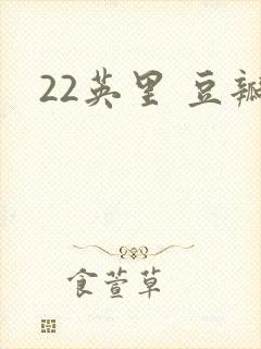22英里 豆瓣