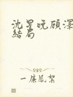 沈星晚顾泽宇大结局封面