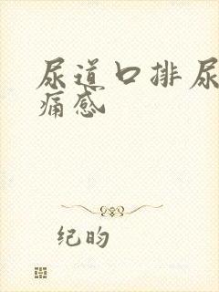 尿道口排尿有刺痛感