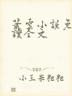 萧云小说免费阅读全文