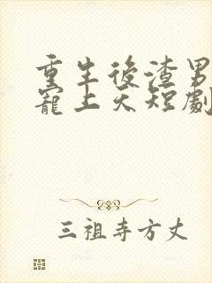 重生后渣男舅舅宠上天短剧封面