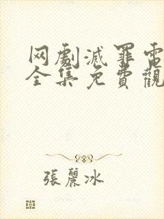 网剧灭罪电视剧全集免费观看