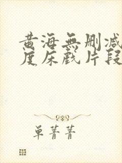 黄海无删减大尺度床戏片段