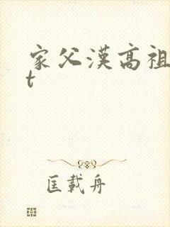家父汉高祖txt