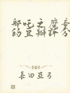 哪吒之魔童降世的豆瓣评分封面