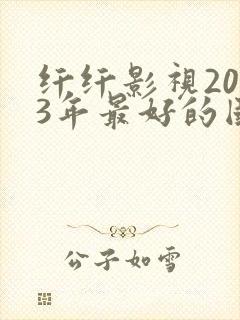 纤纤影视2023年最好的国产电视剧封面