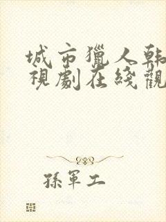 城市猎人韩剧电视剧在线观看