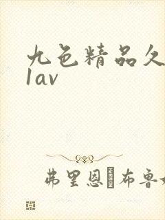 九色精品久久91av封面