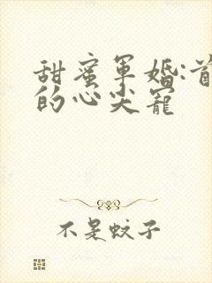 甜蜜军婚:首长的心尖宠