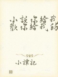 小说你给我的喜欢你给我的喜欢