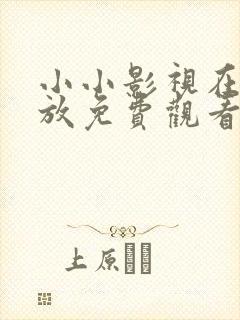 小小影视在线播放免费观看封面