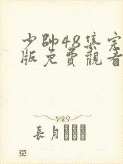 少帅48集完整版免费观看