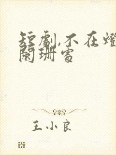 短剧,不在灯火阑珊处