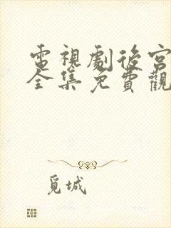 电视剧后宫露营全集免费观看