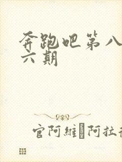 奔跑吧第八季第六期