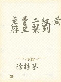 免费二级黄色片麻豆系列