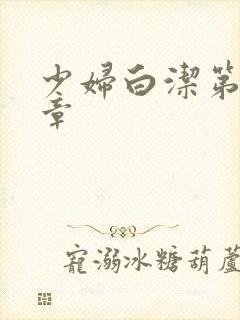 少妇白洁第十八章