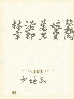 林浩叶婉馨全部章节免费阅读封面