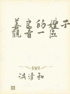 善良的嫂子在线观看一区封面