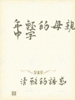 年轻的母亲韩剧中字封面