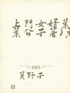 上门女婿叶辰(叶公子著)免费