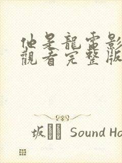 他是龙电影免费观看完整版