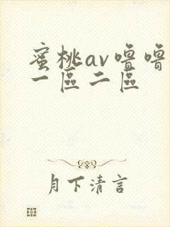 蜜桃av噜噜噜一区二区