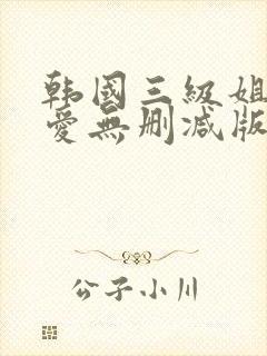 韩国三级姐姐的爱无删减版