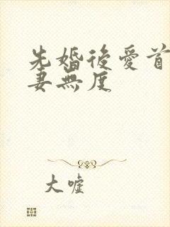 先婚后爱首长宠妻无度