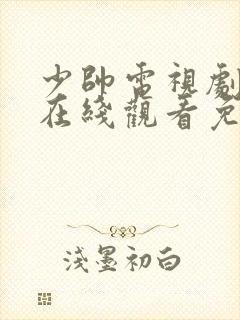 少帅电视剧高清在线观看免费