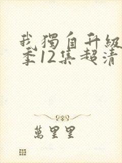 我独自升级第二季12集超清