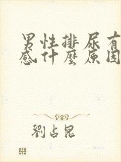 男性排尿有刺痛感什么原因