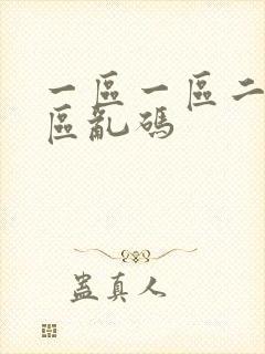 一区一区二区三区乱码封面