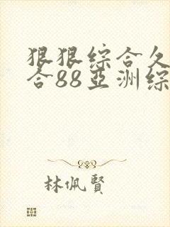 狠狠综合久久综合88亚洲综合