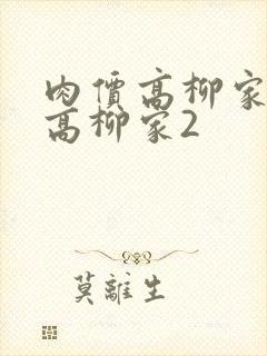 肉价高柳家肉嫁高柳家2