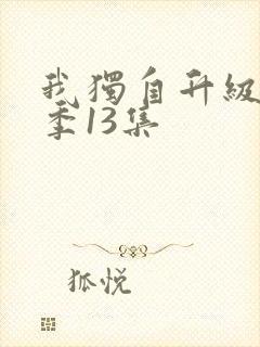 我独自升级第三季13集封面