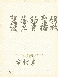 堕落的圣骑士动漫免费播放