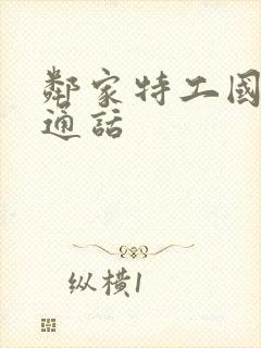 邻家特工国语普通话