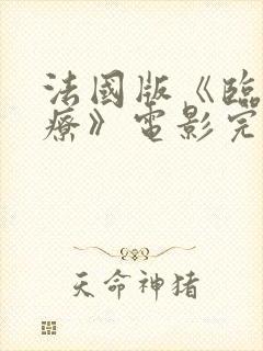 法国版《临床治疗》电影完整版免费