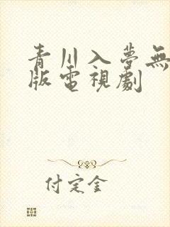 青川入梦无删减版电视剧