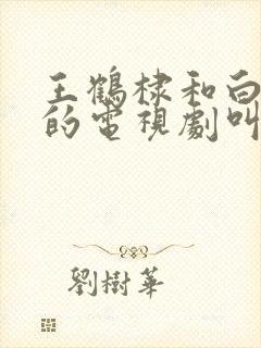 王鹤棣和白鹿演的电视剧叫什么